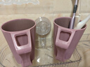 家用漱口杯双层加厚刷牙杯子洗漱杯情侣牙刷杯宿舍学生牙缸防摔款 【双层设计+加厚材质】 杯口润滑：4个混【手柄杯】 实拍图