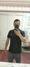 夏季polo衫短袖t恤男潮流ins保罗休闲大码宽松百搭翻领痞帅上衣服 ZD01【骑士黑】 L 实拍图