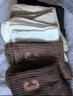 南极人5双装100%纯棉女士袜子女袜四季款堆堆袜刺绣春夏中长筒百搭 实拍图