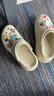 卡骆驰crocs檀健次同款经典泡芙洞洞鞋百舒适男沙滩鞋女鞋休闲鞋|207521 骨白色-2Y2(含智必星) 40 (250mm) 实拍图