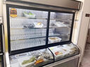 玖意三温点菜柜烧烤饭店麻辣烫展示柜冷藏冰柜商用蔬菜水果串串冷藏冷冻保鲜柜立式陈列柜熟食凉菜卤菜 全钢全铜移门款 备货下单【单拍不发货】 实拍图