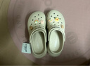 星期六（St&Sat）厚底增高洞洞鞋一鞋两穿凉拖鞋沙滩凉鞋 SSC21101RB 卡其 38 实拍图