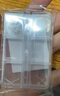 DAISY DREAM透明树脂养耳洞耳钉学生隐形耳环女硅胶耳堵耳棒非塑料耳骨钉耳饰 【一对装】隐形款树脂耳钉 实拍图