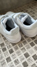 adidas阿迪达斯童鞋儿童休闲鞋春夏男童女童魔术贴运动鞋小白鞋GW1987 实拍图