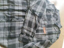 Foss Phil格子衬衫男女秋冬季宽松痞帅衬衣cityboy长袖外套FPCS13咖啡格2XL 实拍图