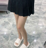 小野和子【杨幂同款】光腿神器双层丝袜女秋冬季加绒保暖肉色打底裤连裤袜 实拍图