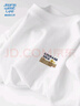 JEANSWEST LIFE真维斯白色t恤男士纯棉夏季宽松休闲短袖情侣潮牌男女款半袖体恤 实拍图