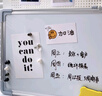 AUCS磁吸彩色白板笔可擦带板擦5黑2蓝1红 细头控笔训练幼儿园学生水性儿童办公涂鸦笔 8支/线幅1~2mm 实拍图