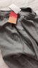 恒源祥【抑菌薄款】纯棉秋裤男士棉毛裤加大加肥秋冬保暖线裤深麻灰 实拍图