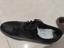 【95成新】京东京造【万里行系列】男士三接头商务休闲正装鞋皮鞋婚鞋男黑色42   实拍图