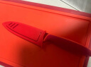 WMF 福腾宝切菜板案板加厚水果刀板家用切菜板双面砧板 两用砧板 32 x 20cm (红色） 实拍图