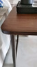 妙巧楠竹折叠炕桌床上电脑桌学习矮桌榻榻米茶几茶桌飘窗写字桌小桌子 【免安装】胡桃色70*40*40折叠桌 实拍图