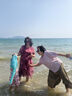 俞兆林（YUZHAOLIN）中老年女装夏季新款气质雪纺裙子40岁50洋气大码妈妈夏装连衣裙 红色 2XL _建议140-155斤 实拍图