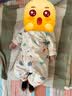 婧麒（JOYNCLEON）婴儿连体衣春秋宝宝纯棉打底哈衣新生儿衣服四季款爬服装 水果派 80cm 实拍图