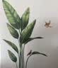 欧仕图（OUSHITU）ins墙贴自粘 清新植物墙壁装饰贴画客厅卧室墙面布置贴纸走廊墙纸 舒心一角（超大） 实拍图