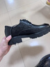 戈耐（GNAI）男士商务正装皮鞋男生真皮透气圆头内增高鞋8cm皮鞋婚礼结婚男鞋 黑色增高8CM 41 码(255MM) 实拍图