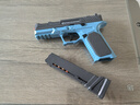 途象 儿童玩具枪格洛克手枪G17蓝灰连发软弹枪突击步抢玩具男孩礼物 实拍图