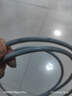 万级超六类非屏蔽网线【国标23AWG-0.57mm纯无氧铜芯】CAT6A万兆高速网络工程家装监控布线一箱50米 灰 实拍图