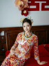 秀禾世家【东方简奢风】秀禾服新娘2025年重工结婚龙凤褂皇敬酒服中式婚服 「新中式」N-511盘锦绣龙凤褂 M 实拍图