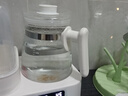 呦呦宝贝恒温水壶婴儿二合一温奶器恒温壶家用宝宝暖奶器多功能恒温调奶器 【全玻璃款】雨伊白 1300ml 玻璃盖 实拍图