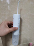 松下（Panasonic）洗牙器冲洗器 牙齿冲洗器 家用冲牙器便携 正畸专用口腔清洁水牙线 生日礼物送男友送女友 DJ33 生椰牛乳白(升级Type-c) 1支喷头 实拍图
