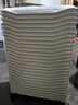 新秀丽（Samsonite）行李箱25英寸拉杆箱简约大波浪箱旅行箱KJ1浅灰绿托运密码箱 实拍图