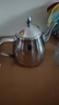 三洽（SANQIA） 不锈钢茶壶泡茶壶精致加厚带滤网不锈钢餐厅茶壶家用电磁炉专用 带滤网 1200ml 实拍图