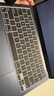适用苹果笔记本电脑键盘膜新款MacbookAir13英寸键盘贴Pro14寸保护膜15.3/16防尘M4/M3/M2/M1配件 半透黑【2片装】 25款M4（13.6英寸）A3240 实拍图
