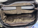 墨一双肩包男休闲帆布大容量背包潮流书包大学生电脑包旅行户外登山包 灰色 实拍图