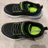 Skechers斯凯奇儿童运动鞋男童透气网鞋时尚魔术贴大童跑步鞋403748L 实拍图