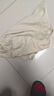 立蒙（LIMENG）男女装素色180g全棉短袖t恤圆领宽松体恤打底衫 卡其 3XL 实拍图