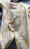 童泰婴儿连体衣四季春秋纯棉宝宝爬服居家内衣无骨爬服长袖连体衣 鸭梨黄-侧开连体衣 80cm 实拍图