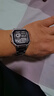 卡西欧（CASIO）男表小方块电子表 运动手表学生手表 多功能防水男士手表 小方表钢带AE-1200WHD-1A 实拍图