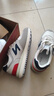 【尺码偏大】新百伦同款潮鞋经典574男女情侣复古休闲鞋跑步运动 米灰蓝 41 实拍图