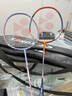 YONEX尤尼克斯羽毛球拍碳纤维专业级全碳素超轻耐打初学者新手入门单拍 超值对拍NR7000i 红藏青+白粉红 碳素纤维 一体均衡双拍 实拍图
