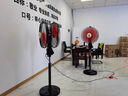 方帅（FOSHUAI）【25升级新款】双头电风扇360度旋转双向风扇20寸落地扇大排档饭店大功率工业车间仓库使用电风扇 501-16寸橙色机械款-360度旋转-可单面控制 实拍图