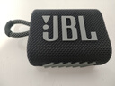 JBL GO3 音乐金砖三代 便携蓝牙音箱 低音炮 户外音箱 迷你小音响 防水防尘长续航 礼物音响 黑色 实拍图