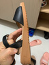 奥康（Aokang）女鞋坡跟一字带凉鞋牛皮舒适日常休闲外穿妈妈鞋T666688810黑40码 实拍图