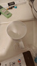 浩雅景德镇瓷器杯带盖陶瓷茶杯商务会议杯办公家用纯白1号茶杯1只装 实拍图