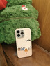 圣图朗小羊皮可爱熊猫适用phone15promax苹果14手机壳新款16pro情侣12男女生防摔11磨砂硅胶13全包保护套 小羊皮 -杏白底四只猫咪Lucky iPhone 14 Pro Max 实拍图