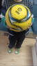 中小学生儿童青少年成人训练比赛世界杯专业足球45号 5号旋风黄【防爆不漏气】 裸球 实拍图
