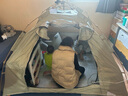 探险者帐篷天幕户外便携式折叠天幕帐篷野营加厚过夜露营装备全套 米黄银胶天幕+帐篷丨3-5人 实拍图