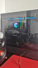 半岛铁盒应龙360水冷海景房机箱ATX/MATX无A柱台式主机台式机电脑全景房 黑色/ATX/360水冷/9扇位 实拍图