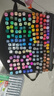 touchcolor马克笔套装学生儿童双头水彩笔油性绘画马克笔彩色笔动漫彩笔画画笔文具 A2款全套168色【塑封底座】含17件礼 实拍图
