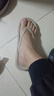 果洛菲（GUOLUOFEI）人字拖男女夏季时尚潮流软底防滑情侣夹脚黑色凉拖外穿 奶咖44-45 实拍图
