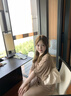 CinvaiKrose【明星同款】斜挎包包女包2025年新款垃圾袋托特包单肩包生日礼物 米白【节日送礼可代写心意贺卡】 实拍图