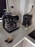 铂富（Breville）BES878 半自动意式咖啡机 家用 咖啡粉制作 多功能咖啡机 松露黑 Black Truffle 实拍图