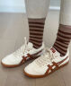 Onitsuka Tiger鬼塚虎板鞋男女复古德训鞋运动休闲男女鞋 TOKUTEN 1183A862 米白色 41.5 实拍图
