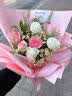 百花馆鲜花速递花康乃馨花束真花生日礼物送妈妈母亲长辈同城配送小时达 好爱你妈妈-小花束|dy850 实拍图