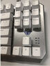 狼蛛 AULA键盘鼠标套装有线F 87键机械键盘青轴茶轴冰蓝光炫酷灯效全键无冲电竞游戏台式电脑笔记本pro键盘 银白【机械键盘+全键无冲】 有线 茶轴 实拍图